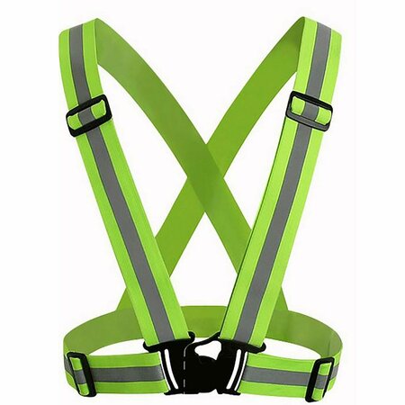 CORDOVA Safety Suspenders, Hi-Vis Lime RB101